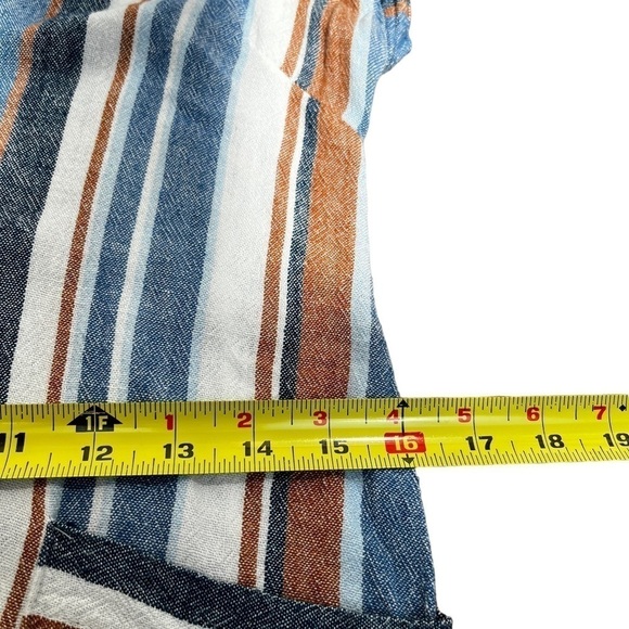 MONTEAU Sleeveless Linen Blend Dress EUC - Picture 9 of 11